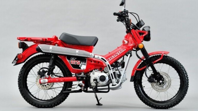  Honda  Mau Rilis Bebek  Jadul  Terbaru Bergaya Offroad CT125