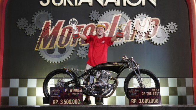 Motor Harian Pak Dokter Bikin Gempar Bali Jadi Juara Kontes