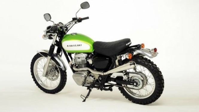 Belum Puas Kawasaki  Bersiap Jual Motor  Retro  Baru  Lagi