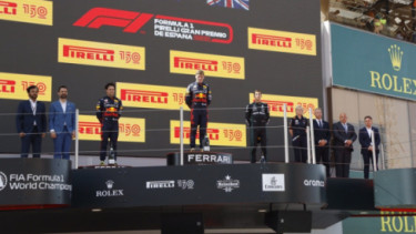 Tim Red Bull Borong Podium Formula One Spanyol
