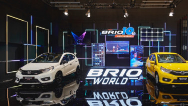 Ulang tahun Honda Brio di GIIAS 2022