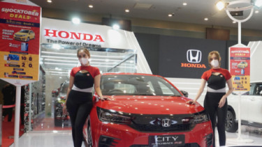 Promo mobil Honda di GIIAS Medan