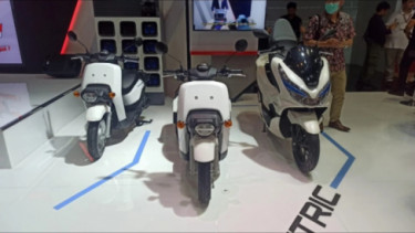 3 motor listrik Honda di IMOS 2022