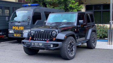 Jeep Rubicon anak pejabat pajak yang viral