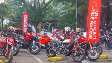 Acara We Ride As One Ducati di Jakarta