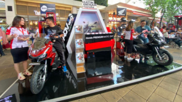 Pameran motor Honda di Bekasi